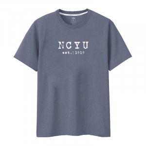 【團購限定，20件起做】N・C・Y・U嘉大印象純棉短T_夏夜藍